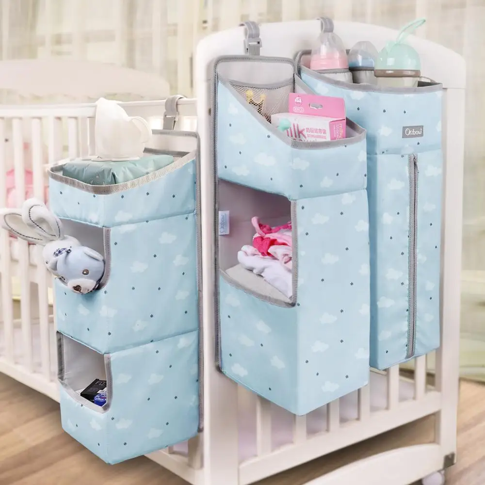 Orzbow Baby Bed Crib Organizer Hanging Bags For Newborn Baby Bedding Set organizer Diaper Storage Bag Kids bed linen Orzbow Baby Bed Crib Organizer Hanging Bags For Newborn Baby Bedding Set organizer Diaper Storage Bag Kids bed linen