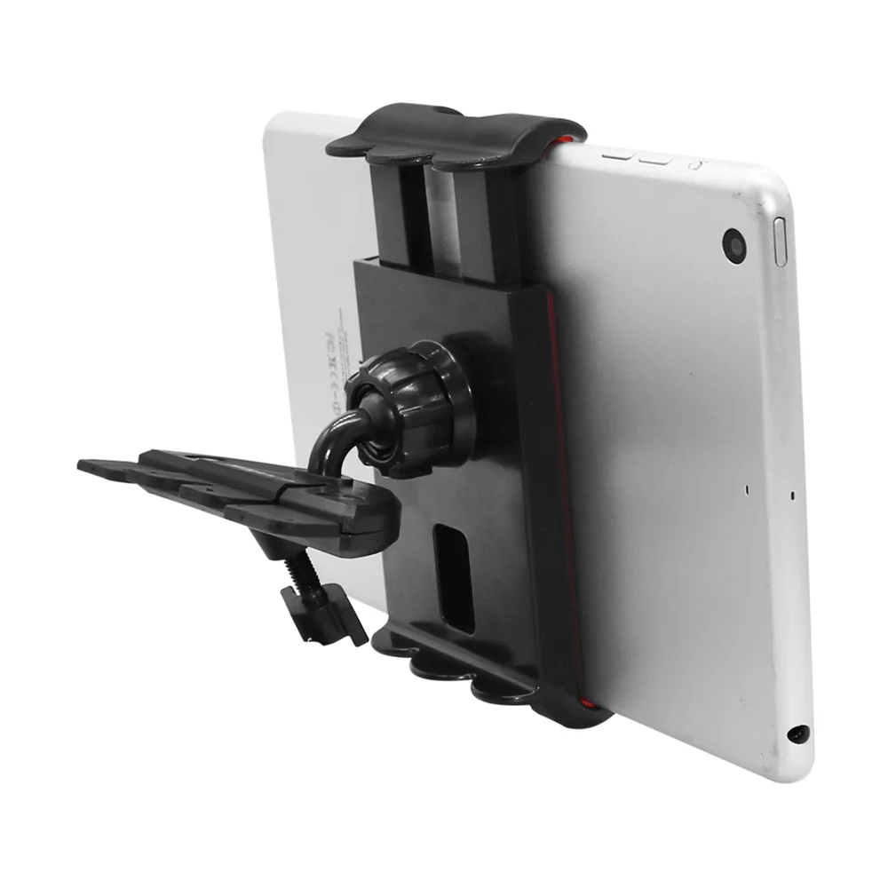 Xik Auto-Tablet-Halterung 2-in-1 – Für Windschutzscheibe, Armaturenbrett & CD-Schlitz – Passt Für Tablets 4,7–12,9 Zoll