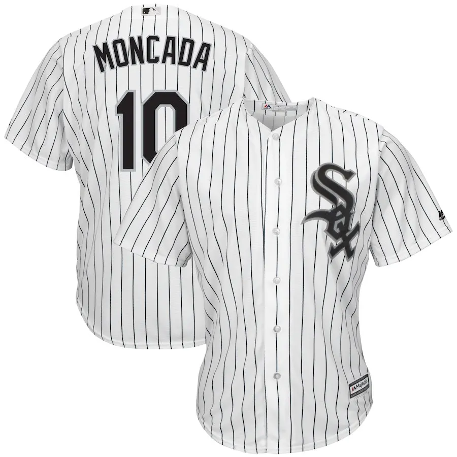 Черный Мужская майка Chicago Yoan Moncada - Цвет: Черный