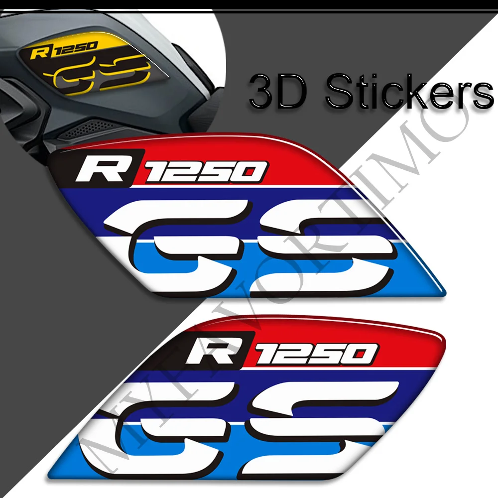 Tank Pad 3D Stickers Gas Fuel Oil Kit Knee Decal Protection Rally Fairing Fender For BMW R1250GS LC HP Rallye tank pad 3d stickers gas fuel oil kit knee decal protection rally fairing fender for bmw r1250gs lc hp rallye