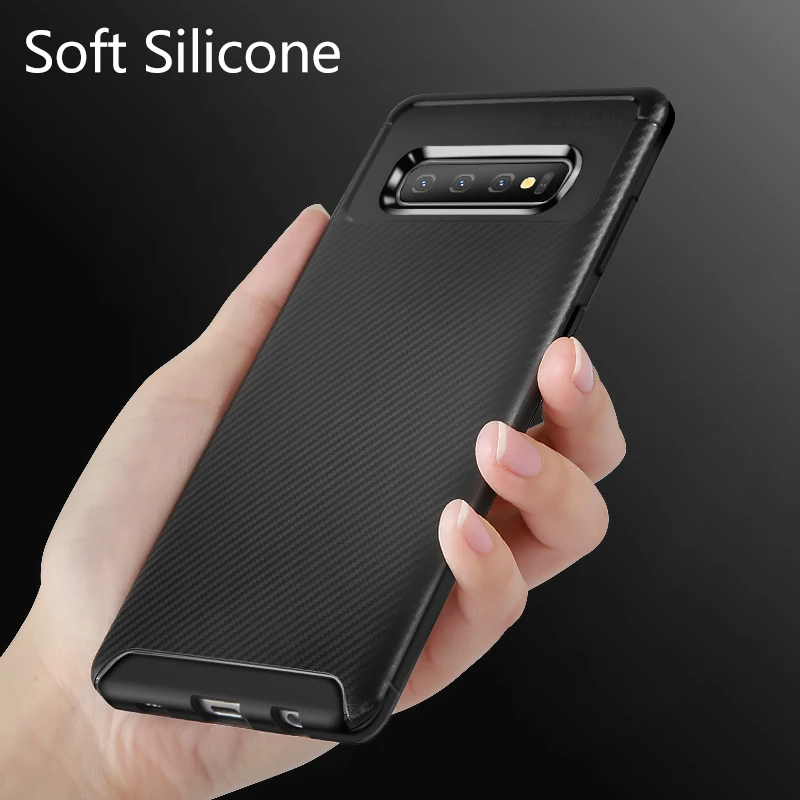 

FLOVEME Luxury Grid Weaving Case For Samsung Galaxy S9 Plus Note 9 Soft Silicone TPU Case For Samsung S10 Plus Cover Accessories