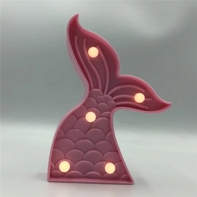 Adeeing 3D мультфильм настольная лампа ананас/Фламинго/Моделирование кактусов настольный ночник светильник светодиодный светильник украшение дома и офиса подарки