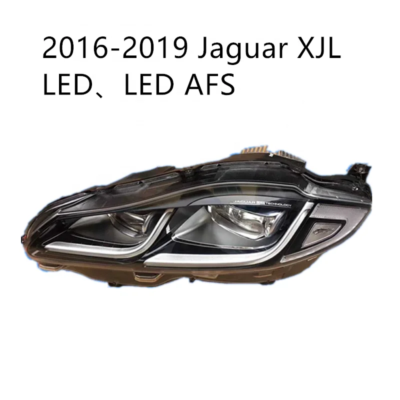 Made for 10-15 16-19 XJL headlamp assembly original xenon belt follow-up LED original upgrade headlight