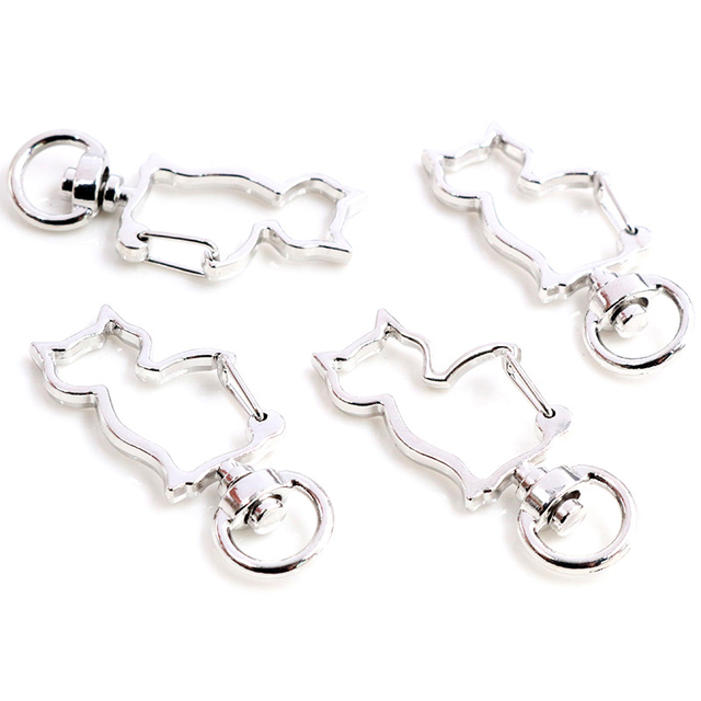 Snap Hook Trigger Clips Buckles For Keychain Lobster Lobster Clasp Hooks for Necklace Key Ring ClaspDIY Making
