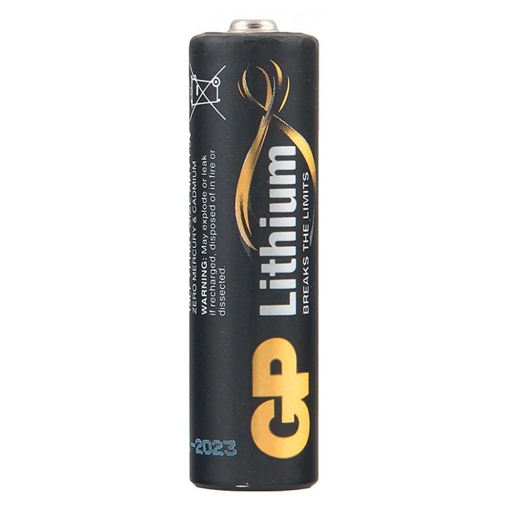 Батарейка GP Lithium LR6, AA, 2 шт