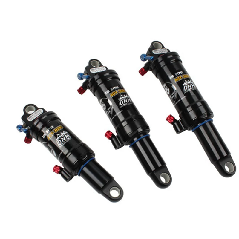 

DNM XC Soft Rear Shock Absorber Tail MTB Bicycle Mountain Bike Air Rear Shock Rebound/Lock Out/Air Pressure Adjustable AOY-36R