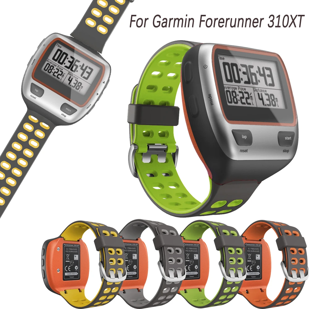Новый ремешок для часов Garmin Forerunner 310 XT Sport силиконовый сменный смарт-часов 310XT