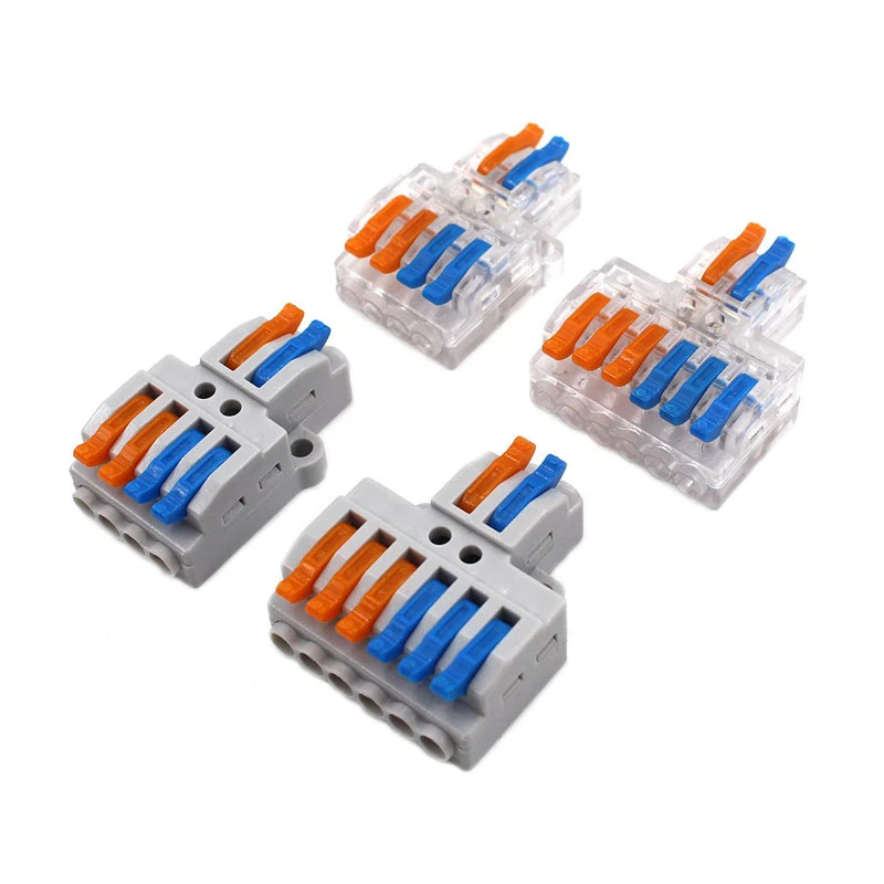 10Pcs/lot PCT SPL Universal Wire Connector Electric Cable Terminal 2/3/4/5/8 Way 10Pcs/lot PCT SPL Universal Wire Connector Electric Cable Terminal 2/3/4/5/8 Way