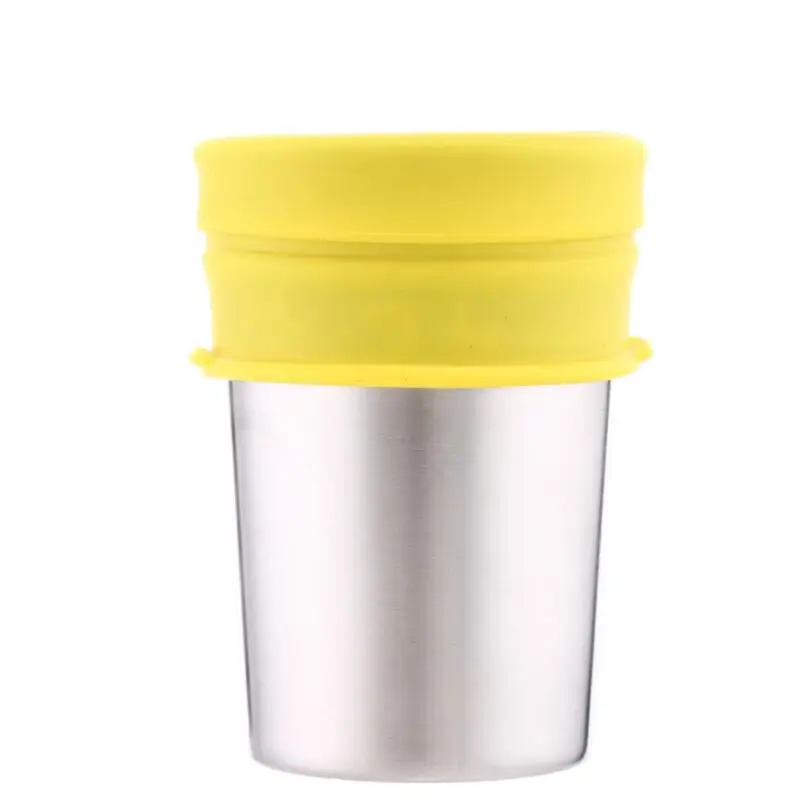 Hot selling FDA grade lid Cover universal Silicone sippy straw Cup Lids for baby
