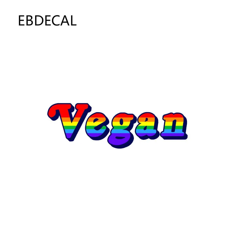 Ebdeckle Vegan для Авто/бампер/окно/наклейка на стену наклейки DIY Декор CT10036|Наклейки