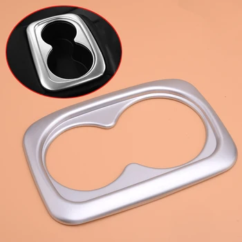 

ABS Silver Rear Row Cup Holder Frame Car Accessories fit for Honda Civic Hatchback 2016 2017 2018