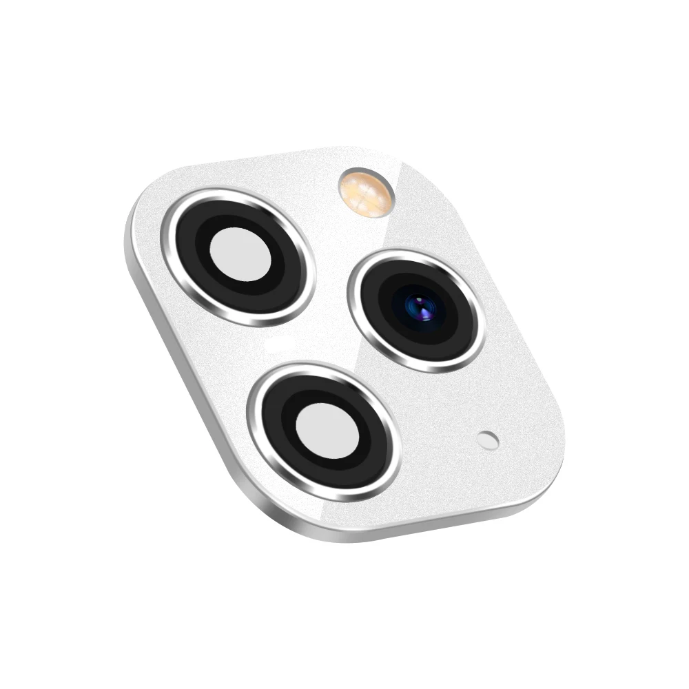 silver for iphone X Модный поддельный чехол для объектива камеры, наклейка, вторая замена на iPhone 11 Pro Max для iPhone XR X, Аксессуары для мобильных телефонов - Цвет: silver for iphone X