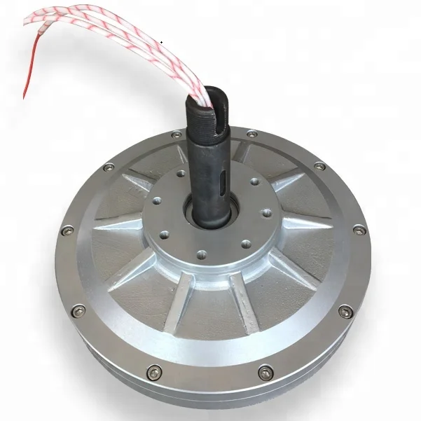 

PMG450 1KW 110rpm безсердечный генератор PMG/генератор внешнего ротора ветра, трехфазный генератор постоянного магнита