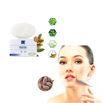 

Non fluorescent agent plant extract essence whitening cleansing soap to remove blackhead freckle for acne acarid functional soap