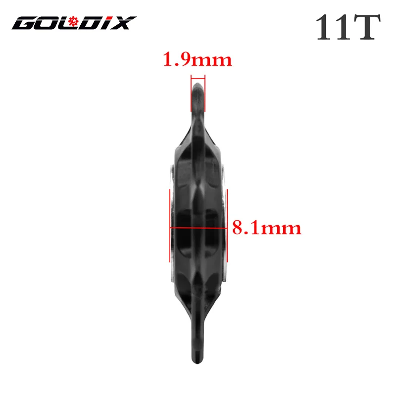 GOLDIX Bicycle Pulley 11T 12T 13T 14T 16T 17T Rear Derailleur Pulley Road Bike Jockey 7-12 Speed Guide Wheel for Shimano SRAM bike guide wheel bike derailleur rear derailleur