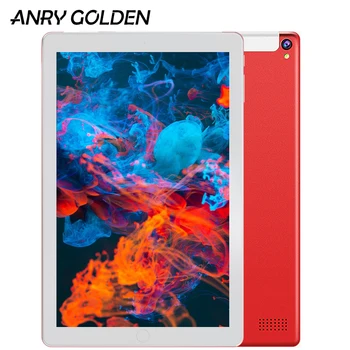 ANRY 3G Phone Call Tablets Android 7.0 1GB RAM 16GB ROM Quad Core 10.1 inch IPS 1280 X 800 Wifi GPS Bluetooth 5000mAh tablet pc lnmbbs android 5 1 10 1 inch 3g 8 core kids wcdma 5000mah batteries 1280 800 ips 2gb ram 32gb rom phone fm call multi ultra slim