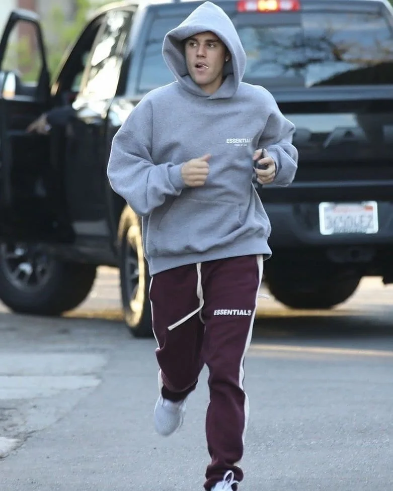 QoolXCWear Kanye West, брюки, Джастин Бибер, спортивные штаны, боковые полосы, штаны для бега, эластичная резинка на талии, штаны в стиле хип-хоп, уличная одежда
