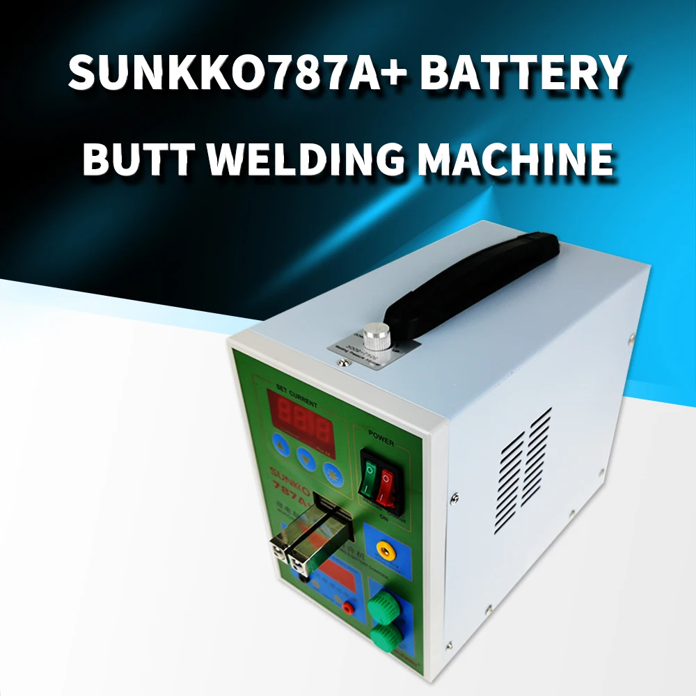 Sunkko 787A + батарея стыковой сварки машина двойной импульсный Малый 18650
