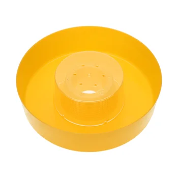 

1 Pc Round Bee Feeder Durable Hive Top Portable Creative Water Feeder Beekeeping Tool for Beekeeping Bee Breeder