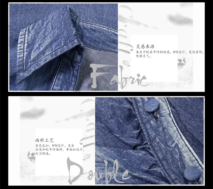 Vintage Summer Tank Dress 2019 Slim Waist Women Dresse Denim Vestidos V-Neck A-Line Sleeveless Belted Sundresses K82093 (2)