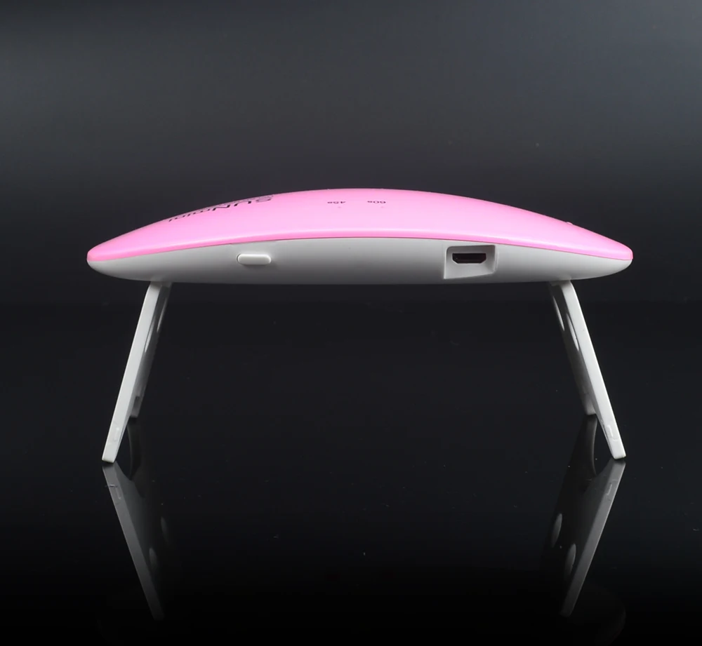 1 шт. Sunmini 6 Вт Мини Портативная сушка для ногтей фиолетовый свет USB СВЕТОДИОДНЫЙ УФ-лампа для ногтей Лечение всех ногтей гель с таймером 30 S/45 S лампа для ногтей