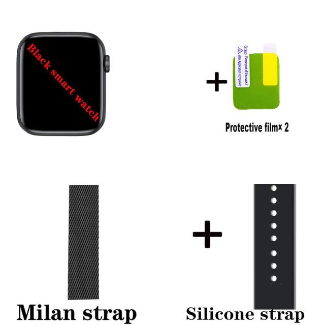 W26 Smartwatch Android IOS Smart Watch for Women Men 2020 44mm 40mm  Waterproof Temperature Heart Rate Monitor Sport Watch