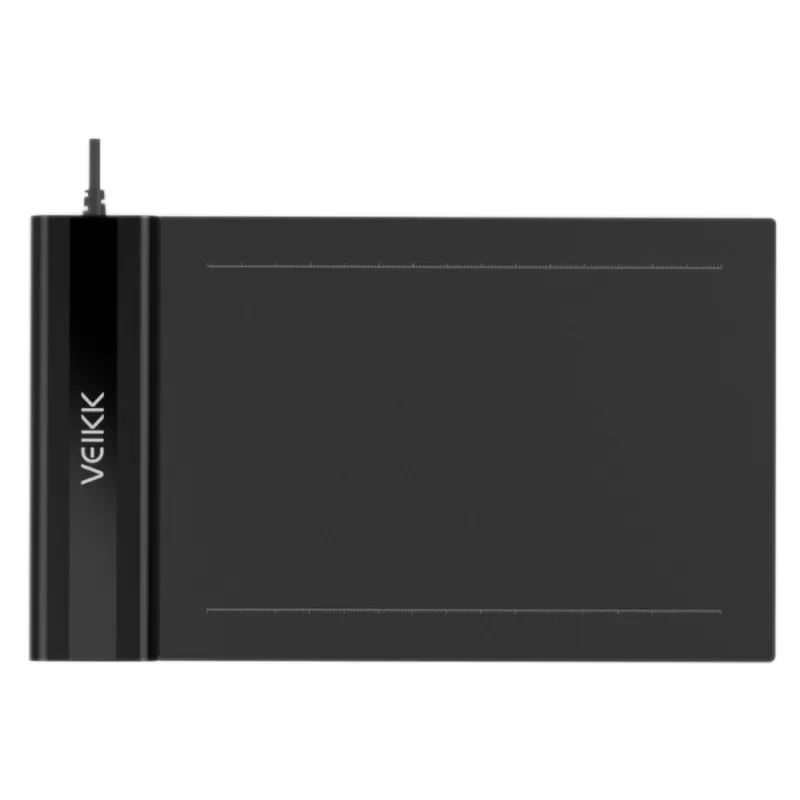 

Characteristic VEIKK S640 Graphics Tablet 8192 Levels Pressure Battery-Free Pen Stylus Drawing Board