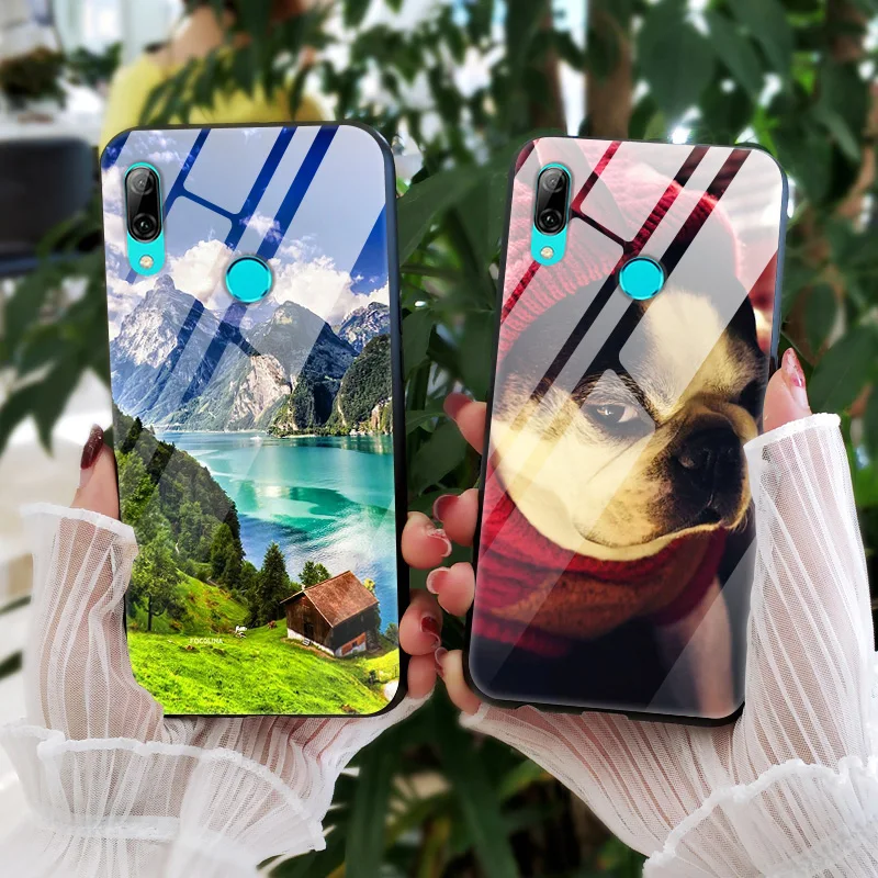 Чехол для huawei P Smart Z, чехол из закаленного стекла «Планета космос», чехол для P Smart Z, чехол для huawei P Smart Z PSmart Z