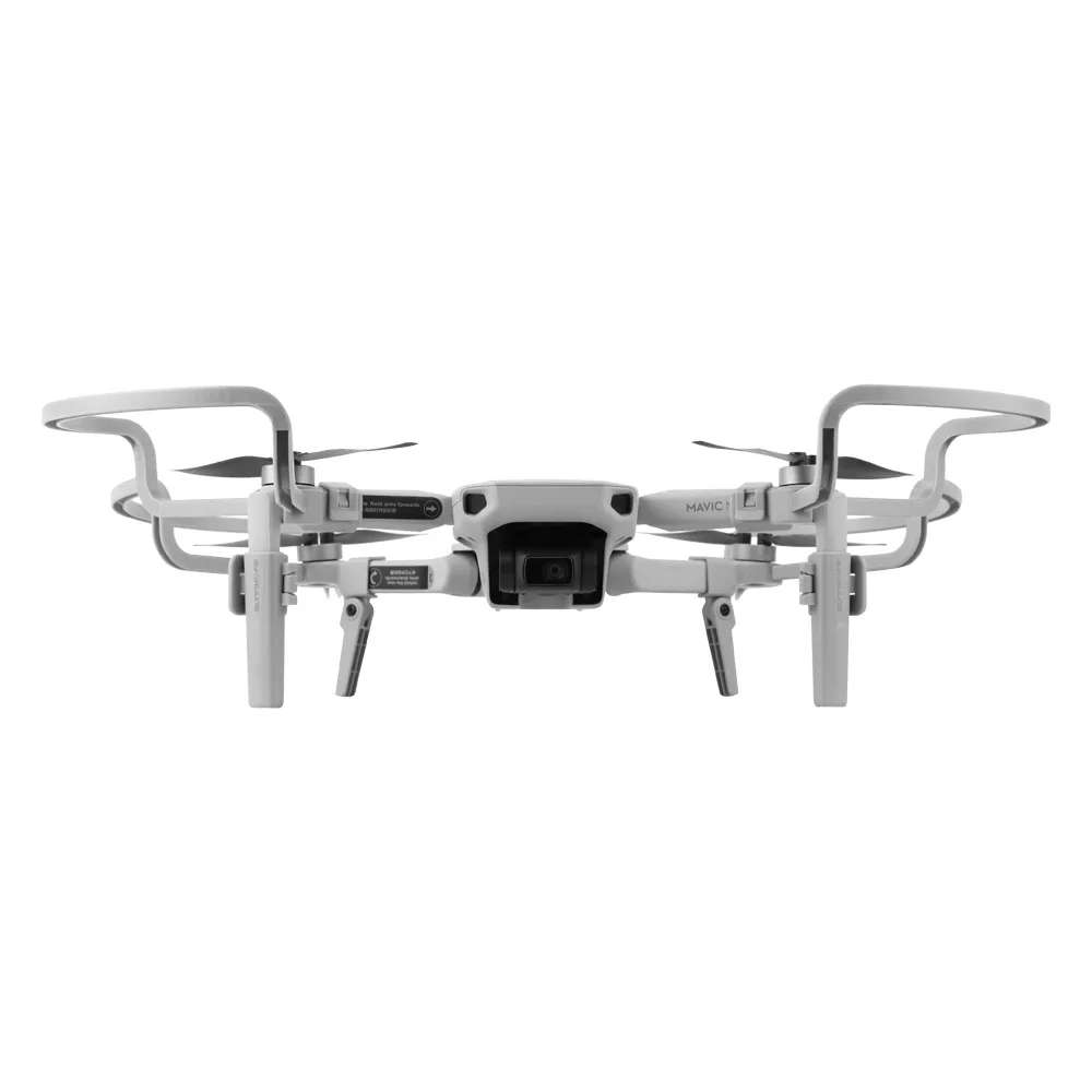 Buy Foldable Propeller Guards with Landing Gear for DJI Mavic Mini Safe Landing and Flying Quick Release Propeller Drone Accessories