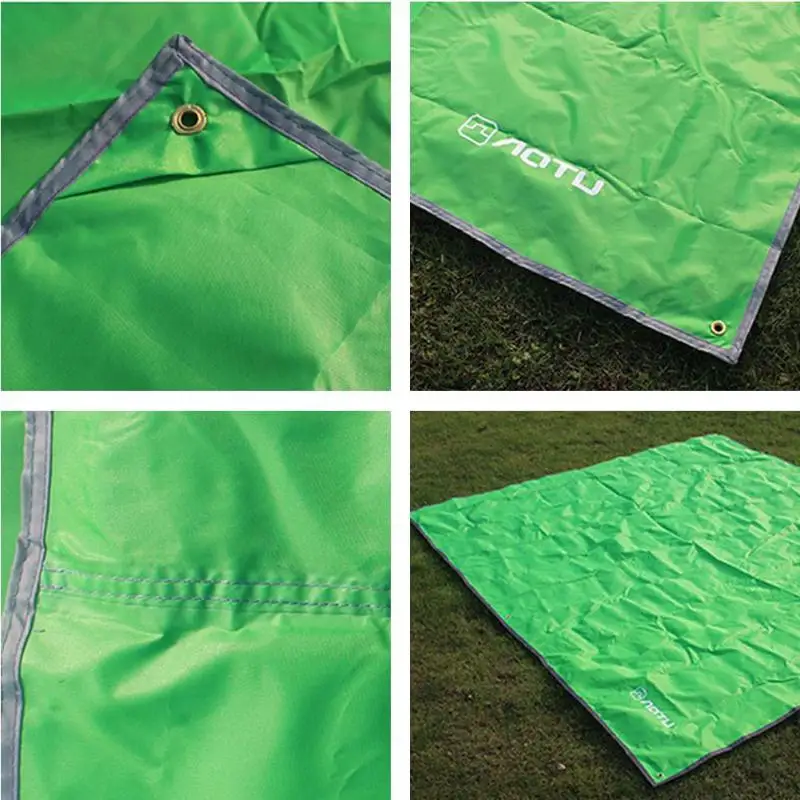 Hot Sale Picnic Mat Solid Color Classic Delicate 240x220cm Outdoor Moistureproof Picnic Mat Hiking Awning Beach Blanket