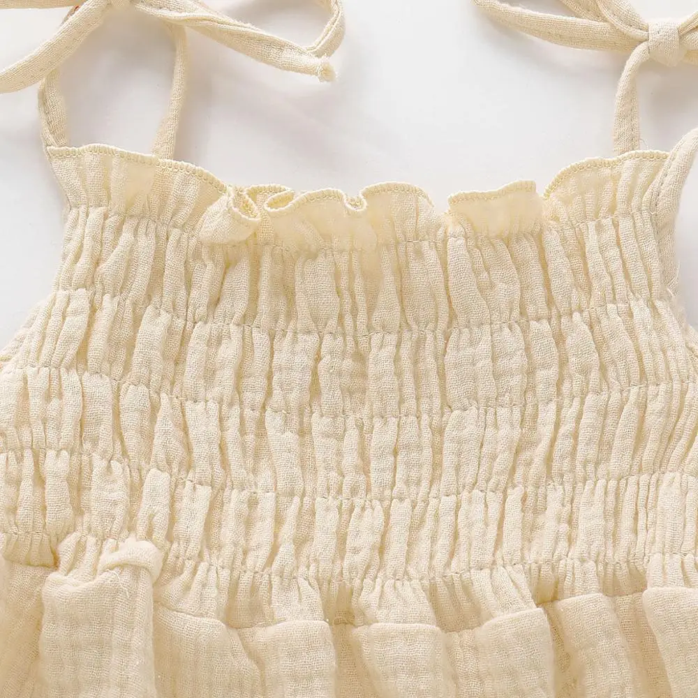 Baby Bodysuits Clothes Cute Newborn Girl Body Tops Fashion Summer Infant Bebes Strap Jumpsuit Sunsuit Outfit Toddler Kids Solid