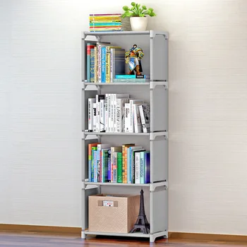 

4/5 Layers Bookshelf Storage Shelve for Books Children Book Rack Bookcase DIY Combination Shelf Floor Standing Kids Bookcase