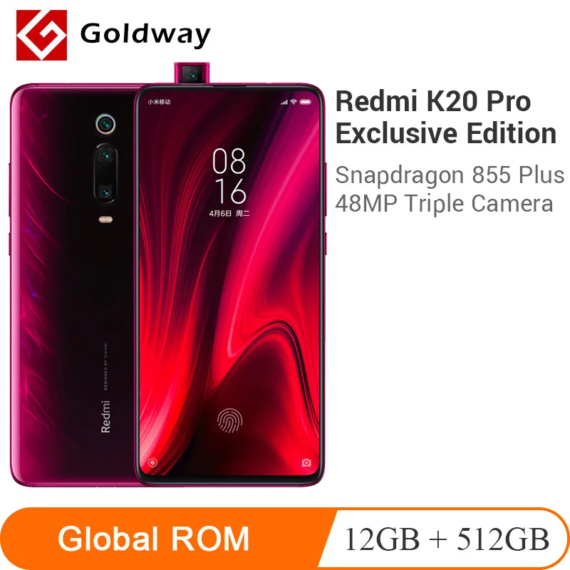 グローバル Rom 排他版 Xiaomi Redmi K20 プロ 12 ギガバイト 512 ギガバイトスマートフォンの Snapdragon 855 プラスオクタコア 48mp カメラ 6 39 27 ワット Cellphones Aliexpress