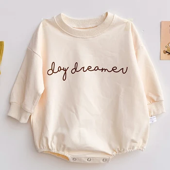 

2020 New Toddler Baby Boys Girl Casual Romper Autumn Cotton long Sleeve Clothes Newborn Baby Boys Girl Printing Jumpsuit