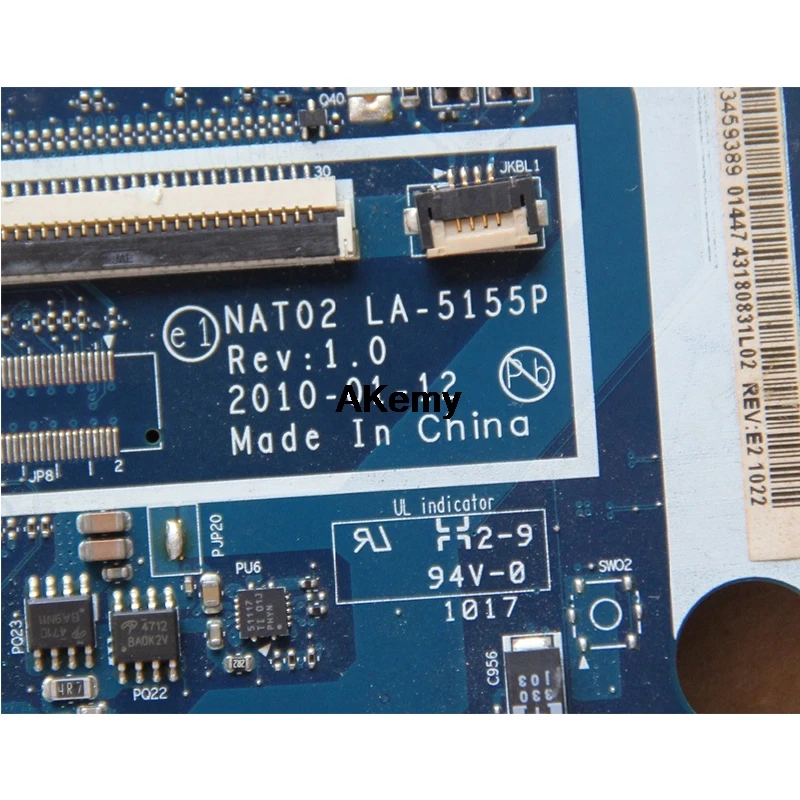 CN-0W87G9 0W87G9 W87G9 для Dell Studio 1749 материнской платы ноутбука NAT02 LA-5155P HD5650 видеокарта DDR3 HM57