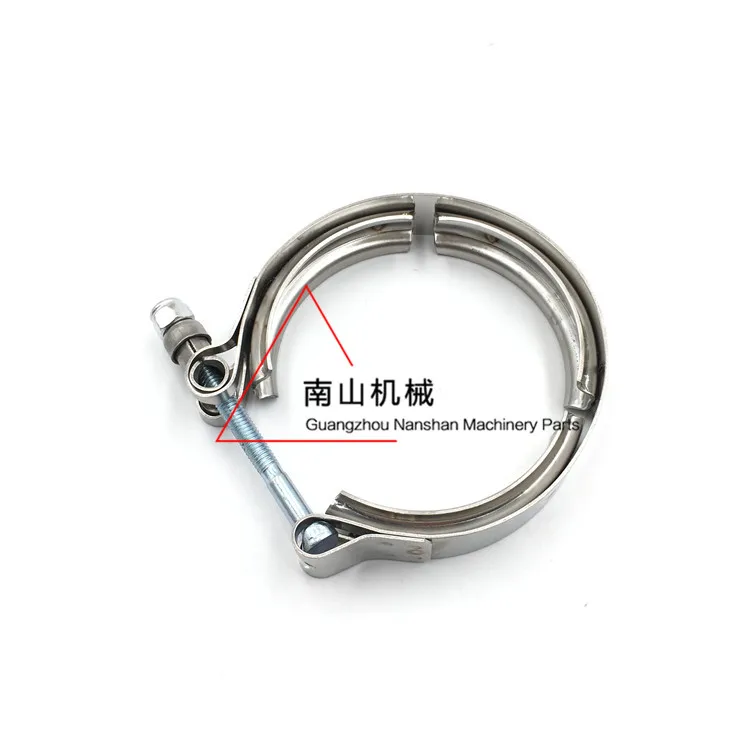 

free shipping Excavator Accessories Komatsu PC200/220/240-6-7-8 Booster Clip 6d102 Muffler Pipe Clamp