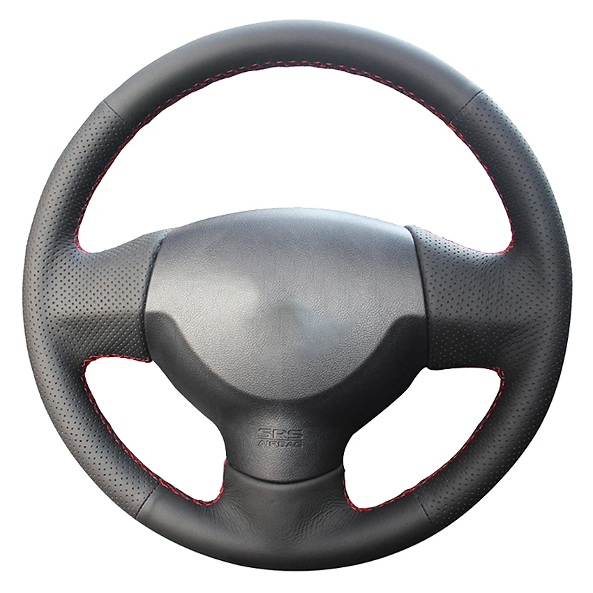 

Чехол для руля из натуральной кожи для Mitsubishi Lancer X 10 2007-2015 Outlander 2006-2013 ASX 2010-2015