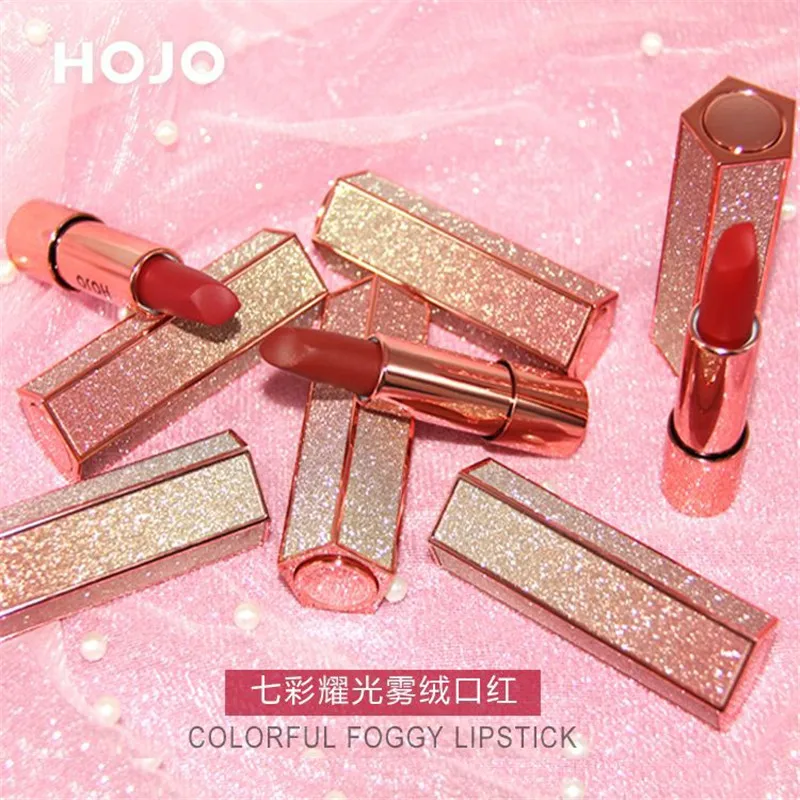

HOJO Starry Heart Matte Velvet Lipstick maquiagem Makeup