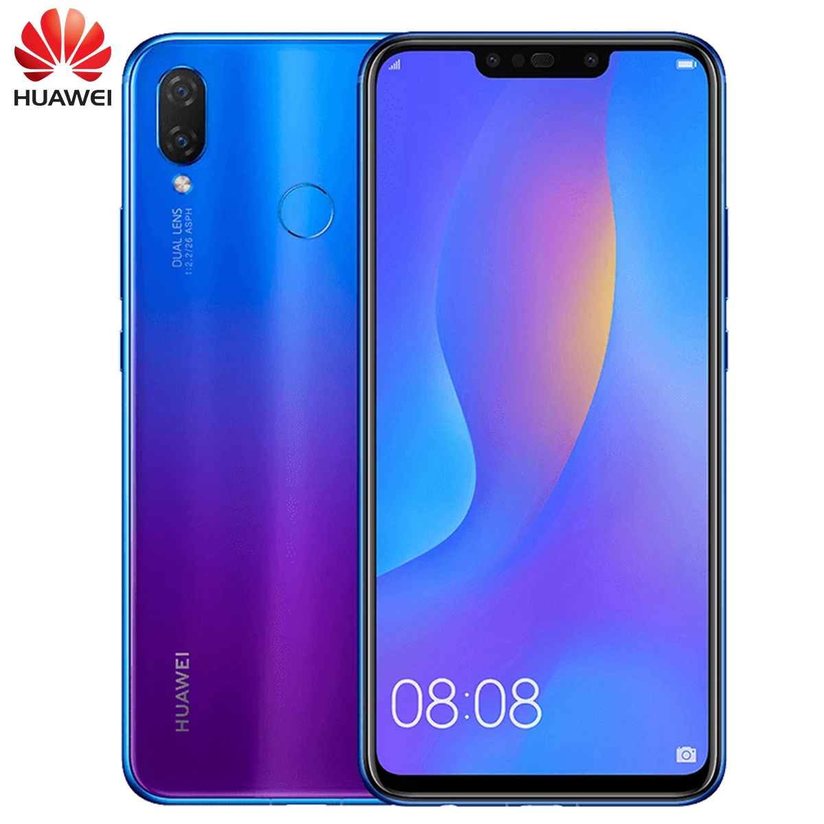 Оригинальный мобильный телефон huawei Nova 3i с глобальной версией, 4 Гб, 128 ГБ, 6,3 дюйма, Восьмиядерный Android 8,1, 3340 мАч