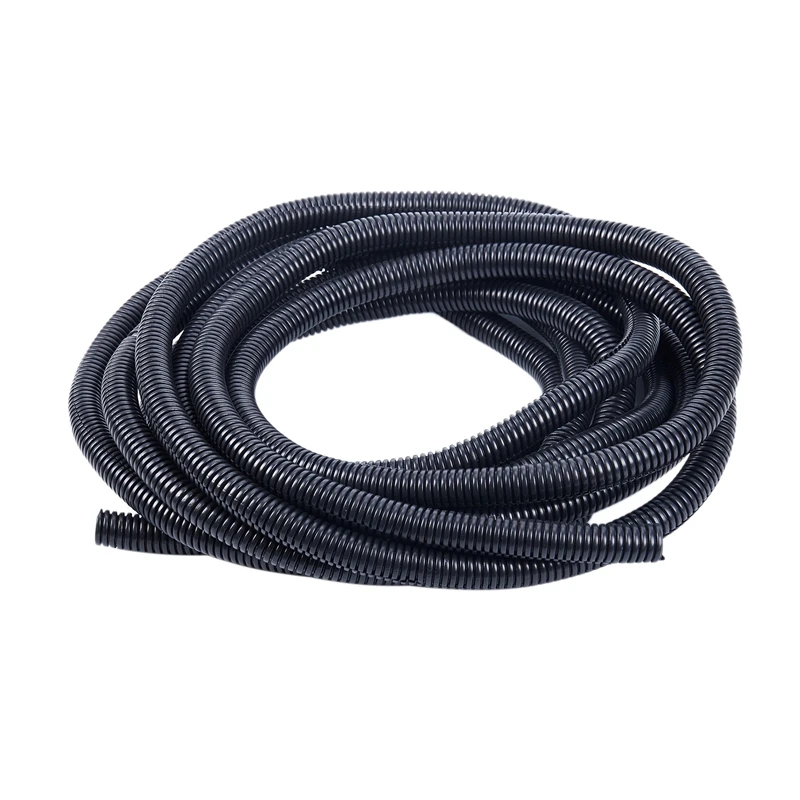 20 Ft 1 2 inch Split Wire Loom Conduit Polyethylene font b Tubing b font Black