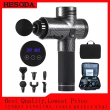 

HESODA Massage Gun Fascia Gun With LCD Display Sport Therapy Muscle Massager Deep Body Relaxation Pain Relief Slimming Shaping
