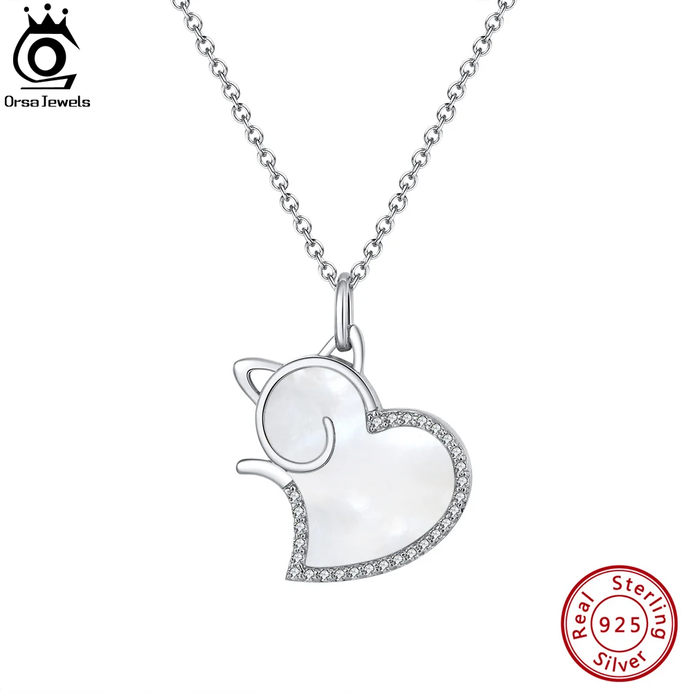 ORSA JEWELS подлинное Стерлинговое Серебро 925 пробы Подлинная натуральная ракушка