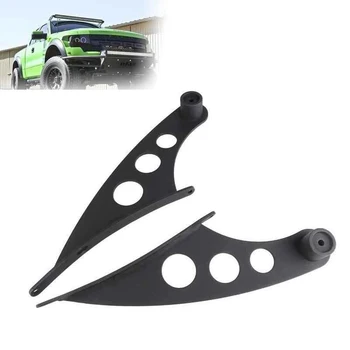 

Roof Mounting Brackets Upper Windshield Mount Bracket fit for Ford Raptor F150 49.5" - 50.5" Straight Light Bar