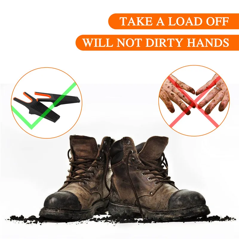 1PC 2PCS Boot Jack Puller Shoes Remover for Cowboy Waders and riding Boots Outdoor Camping Tool boot jack puller