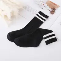 1-9 Years Kids Boys Toddlers Girls Socks Knee High Long Soft Cotton Baby Socks Stripped Children Socks School Clothes 4