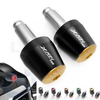 

CNC Motorcycle Accessories Handlebar Grips Handle Bar Cap End Plugs For Honda XADV XADV 750 2018 2019 X ADV X-ADV LOGO