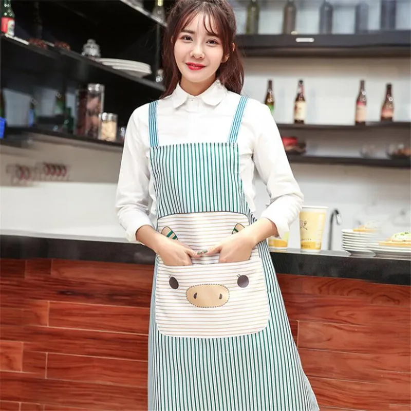Household Sleeveless Aprons Fresh Style Housework Kitchen Cooking Adjustable Home Apron | Дом и сад