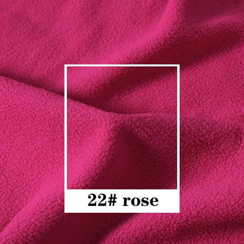 rose 160X50 см мягкий стрейч флис ткань для платья пижамы одеяло домашняя плюшевая игрушка "сделай сам" аксессуары ткань для украшения - Цвет: rose