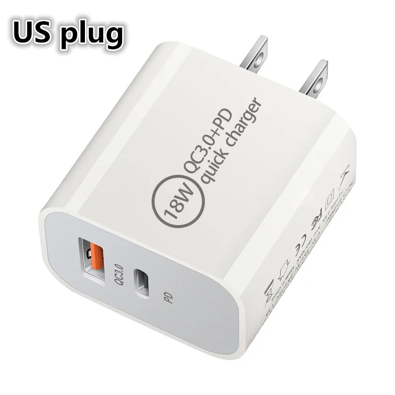 Fast Charging PD AU UK US EU plug Charger for iPhone 11pro max USB Type C Travel Power Adapter Europe Australia New Zealand usb c 30w Chargers