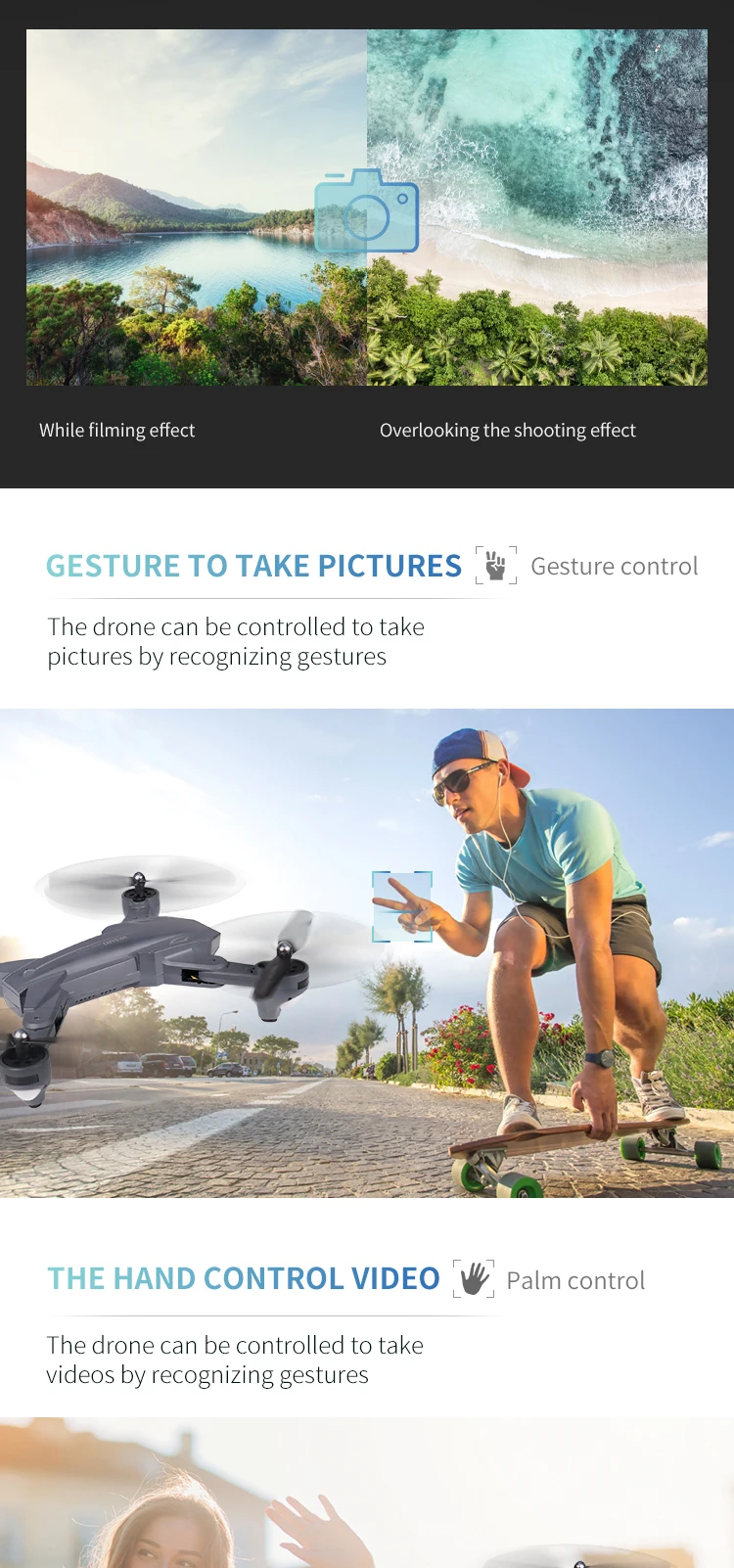 micro rc helicopter Visuo XS816 RC Drone with 50 Times Zoom WiFi FPV 4K /720P Dual Camera Optical Flow Quadcopter Foldable Selfie Dron VS SG106 E58 RC Helicopters cheap